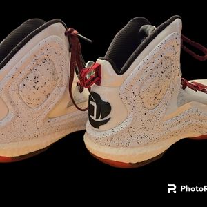 Adidas derrick rose boost 5 shoes sneakers men's size 12 basketball 🏀